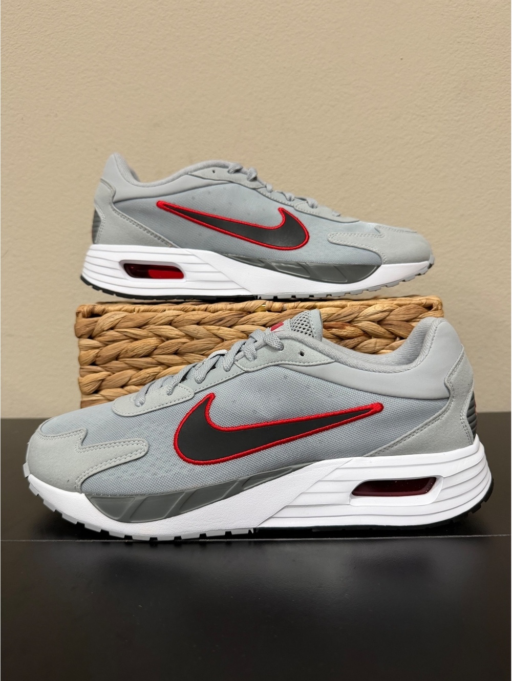 Size 11.5 - Nike Air max Solo “Wolf Grey University Red”